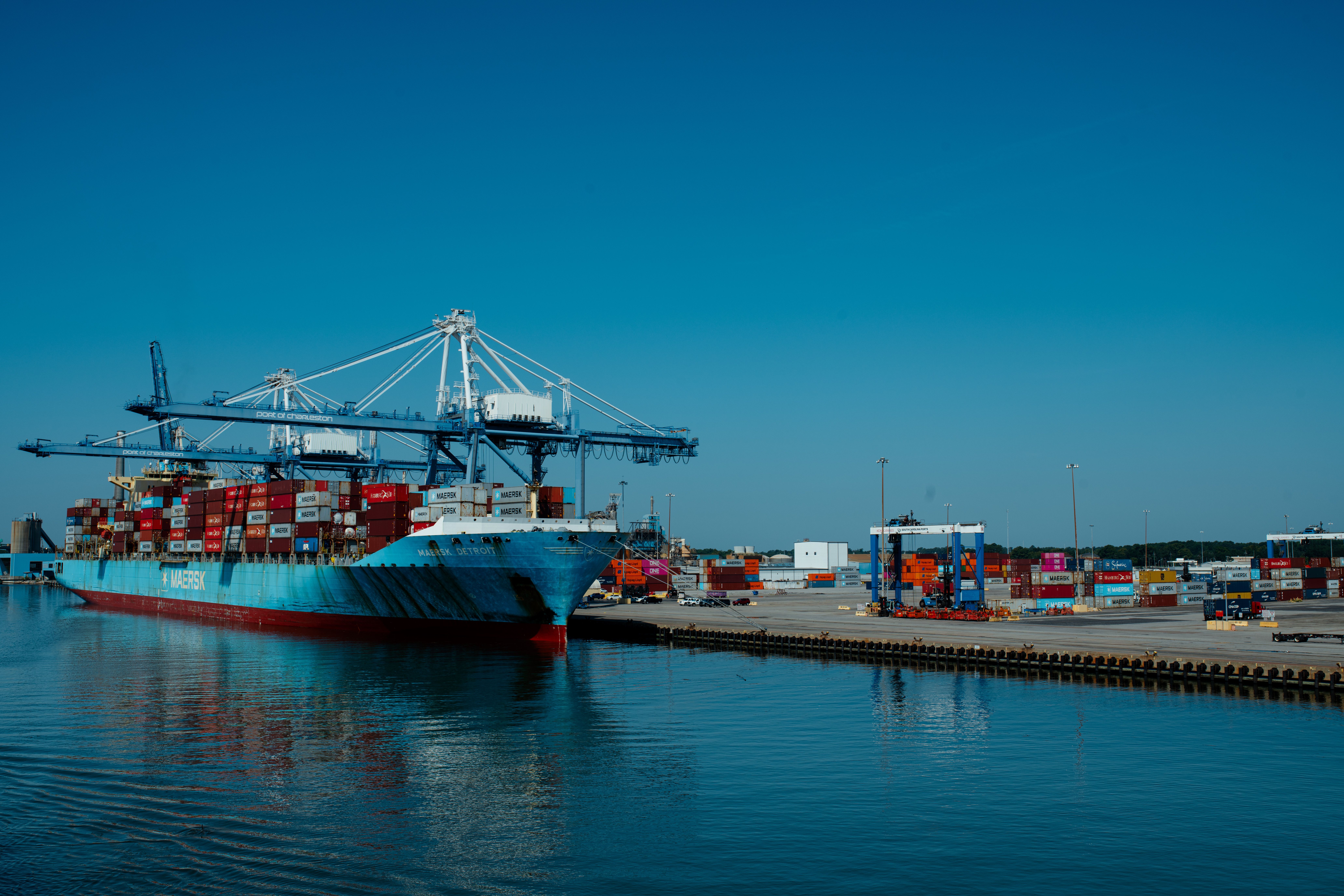Industrial cargo port